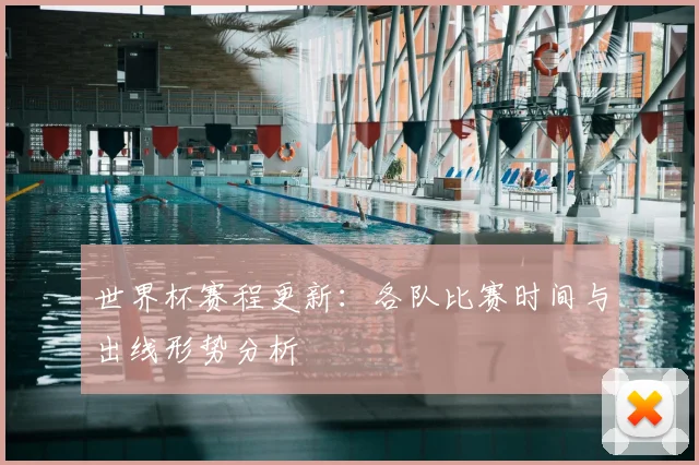 世界杯赛程更新：各队比赛时间与出线形势分析